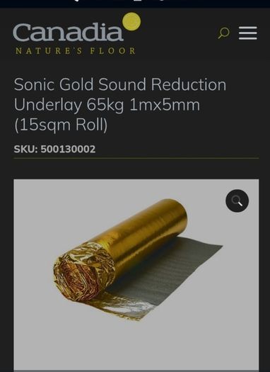 underlay soundproofing