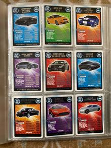 Top Gear Trading Cards Lot