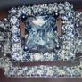 Sterling Silver Engagement and Wedding Ring Set Image 3