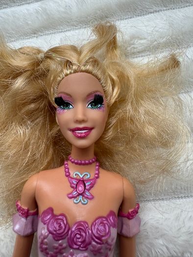 Elina Barbie Fairytopia Mermaidia Fairy Butterfly Doll Used Please look at the pictures