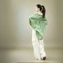 Designer Sample Oversized Tencel Blouse Image 2