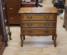 Vintage French Oak Chest of Drawers