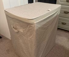 Dual laundry hamper