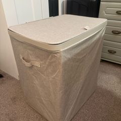 Dual laundry hamper