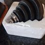 Heavy vintage cast iron kitchen weighing scales - unused Image 3