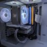 Fractal Design White Edition Gaming Build  |  Ryzen 5 5500 | MSI RTX 3050 8GB OC | 1TB Gen4 | White Image 2
