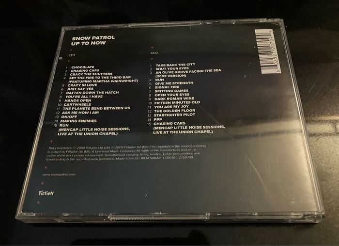 Snow Patrol - Up To Now   CD