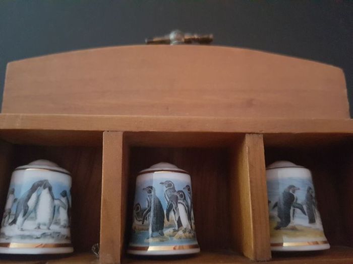 Collection of Penguin Thimbles