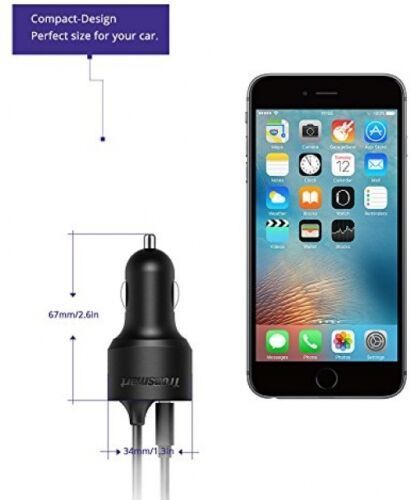 Tronsmart CCTA USB Type-C/Micro USB QC 3.0 Quick Car Charger 3.0 Certified 33W (Brand New/Warranty)