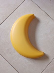 Ikea Wall Light - Yellow Half Moon