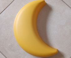 Ikea Wall Light - Yellow Half Moon