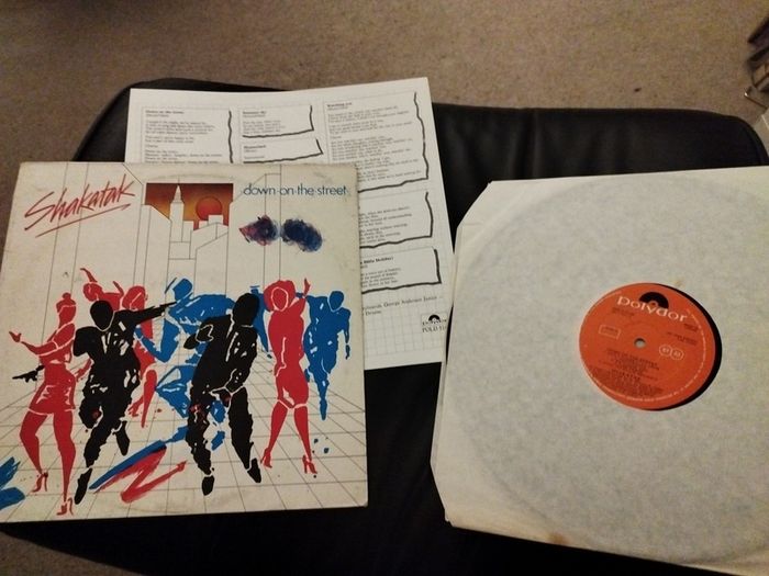 shakatak down on the street lp irish press
