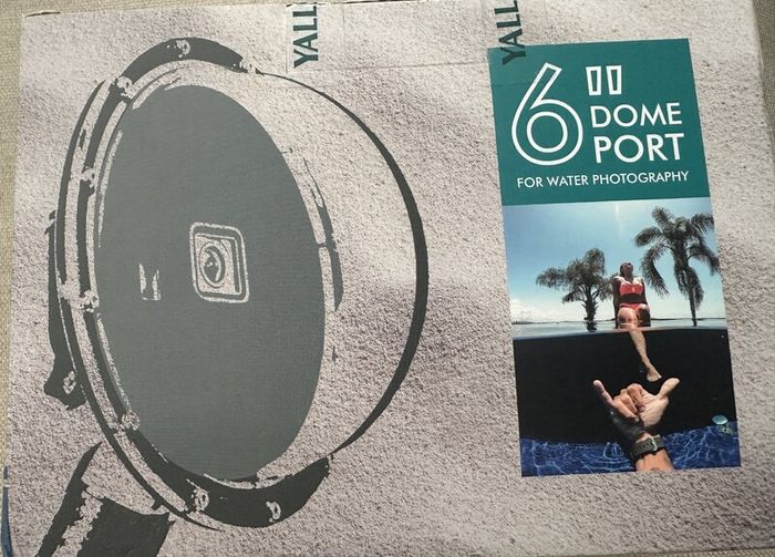 Dome Port for action cameras camera ac