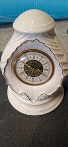 Belleek Antique Clock