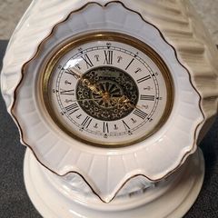 Belleek Antique Clock