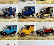 Matchbox Vintage Diecast Models CREAM BOXES