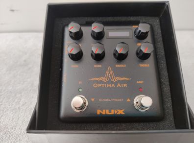 Nux Optima Air NAI-5 Acoustic Simulator & IR Loader Pedal (Boxed)