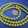 SALE!  Lime Green Faux Pearl Necklace Image 2
