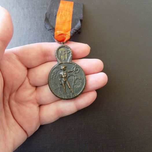 Belgium 1914.Battle of Ypre.Service Medal.