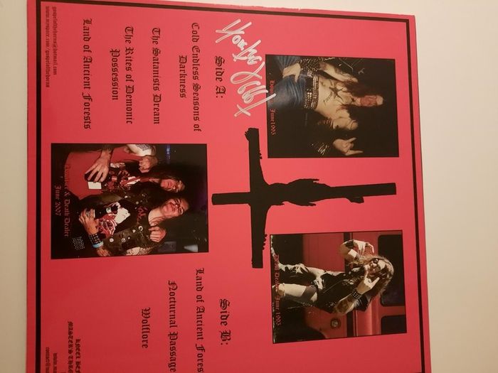 Gospel Of The Horns: The Satanist's Dream Lp (2009)(autographed)