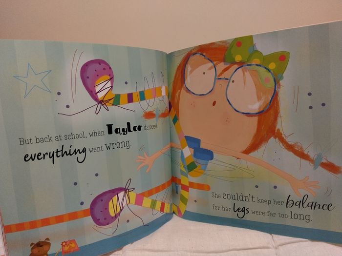 Taylor Tiptoe Story Book