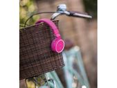 Pink Wireless Bluetooth Headphones