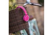 Pink Wireless Bluetooth Headphones