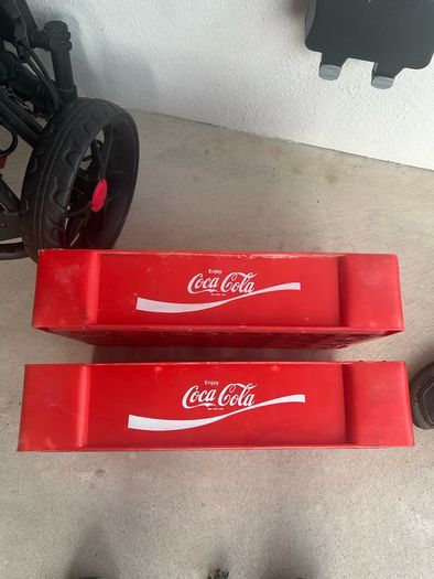 Coca Cola Pub Bottle Crates x2