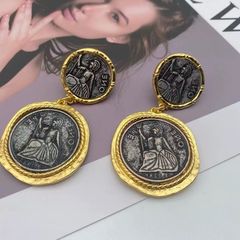 Brand new vintage-inspired clip-on earrings