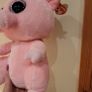 Extra Large Ty Beanie Boo Plush Soft Toy 17" Posey the Pig Image 3