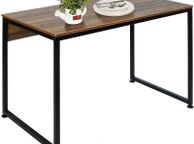 main image for ad _Computer Desk, Work Table, Office Table, PC Table for Home Office (120 x 60 x 75 cm, Brown + Guard Plate)