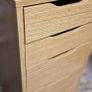 L-shaped / Corner Office Desk + Drawer Unit Image 10