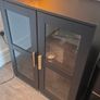 Black Display cabinet Image 5