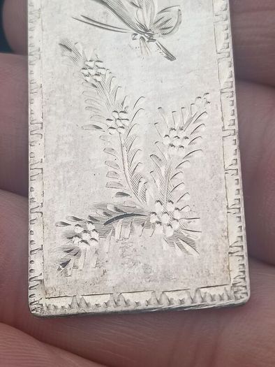 Vintage Chinese Sterling Silver Pendant Love Set