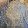 Elegantly Blue Handmade Chinese Dress Image 10