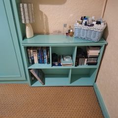 Turquoise Bookshelf