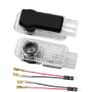 2pcs Led Car Door Lights For Audi A3 A4 B5 B6 B7 B8 A5 C5 A6 C6 C7 A7 A8 Q3 Q5 Q7 A1 S3 S4 S5 S6 S7 Rs Tt Courtesy Welcome Lamps Image 2