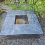Corten Steel Square Garden Fire 1.2 Metre x 1.2 Metre Image 2