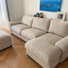 corner sofa & footrest Michael Murphy
