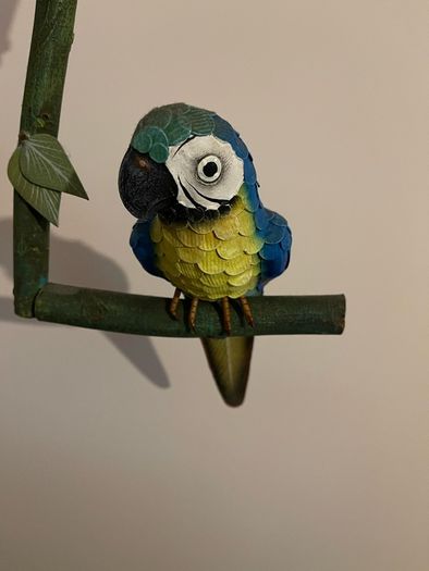 Handmade bird parrot