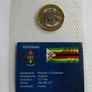 Zimbabwe Bimetallic Black Rhino collector coin | 5 Dolllars 2002 BUNC Image 2