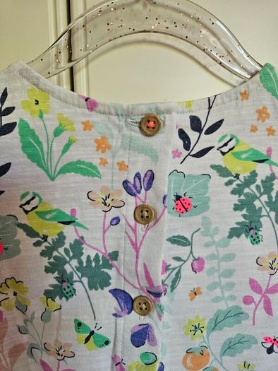 M&S Girls Summer Colourful Dress 6-7 Years