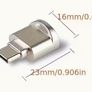 USB Type-C (USB-C) microSD card reader adapter Free viewing Image 7