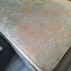 Double bed and mattress