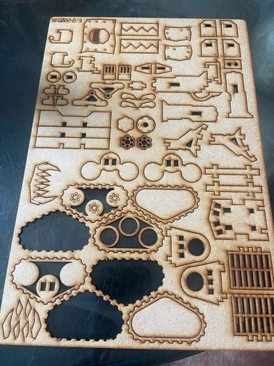 Warhammer 40k Tabletop Scenics Ork Guns