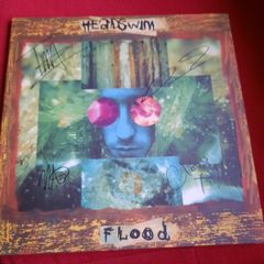 HEADSWIM - Flood  -Gatefold LP - 2022 Re-release (Fully autographed)