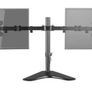 Dual monitor stand with 2x Benq GW2475H-T monitors Image 2