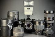Asashi Pentax MV1 film camera kit
