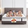 4FT Small Double Mattress, 10.2 INCH Medium Firm Memory Foam Pocket Sprung Hybrid Mattress Orthopedic Image 2