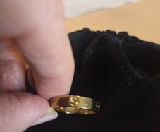 Gold Plated "Love Ring"
